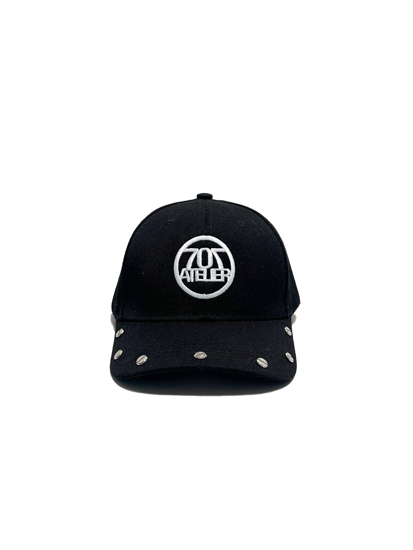 707 A. Screw-Studded Denim Cap