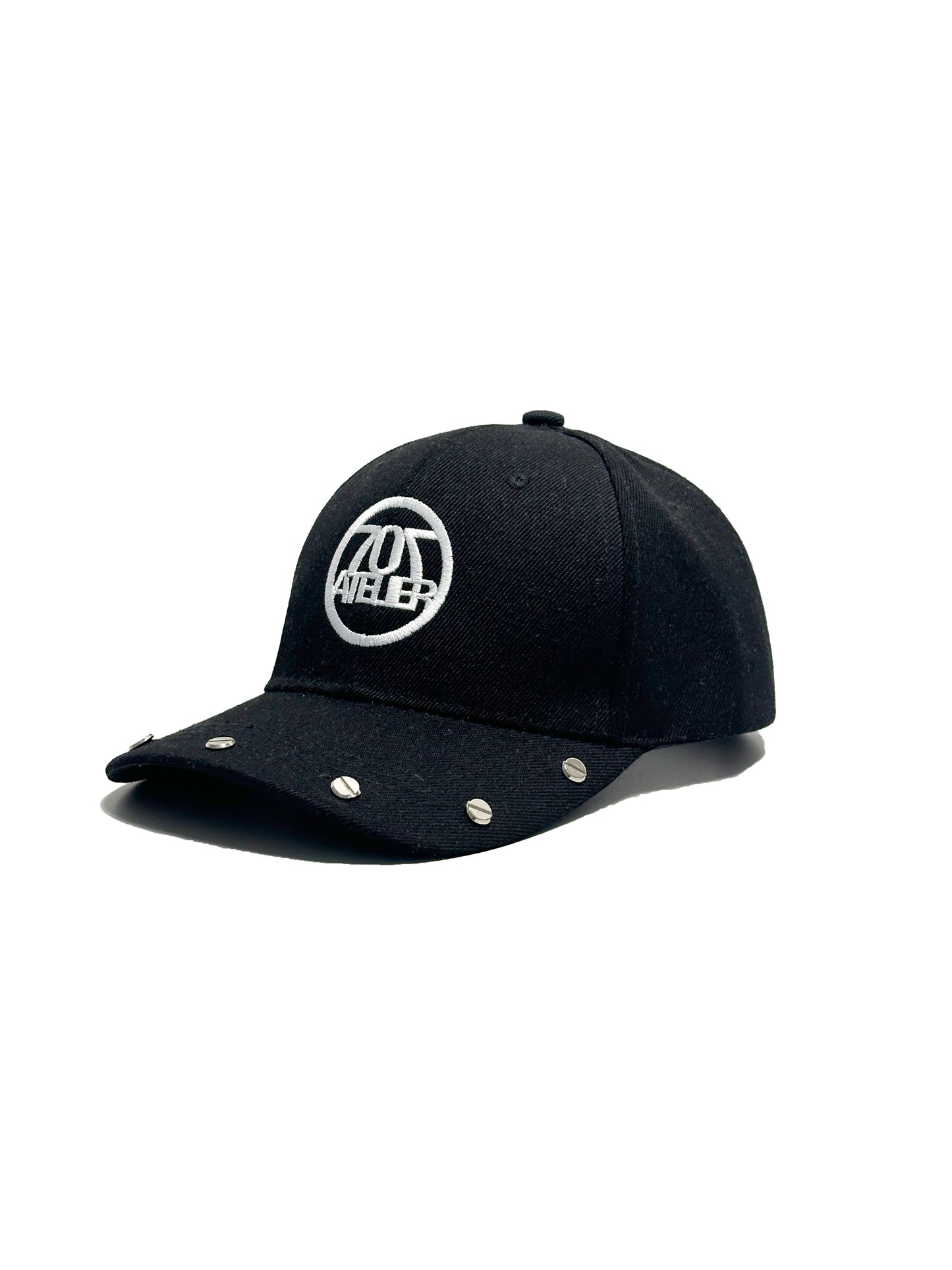 707 A. Screw-Studded Denim Cap