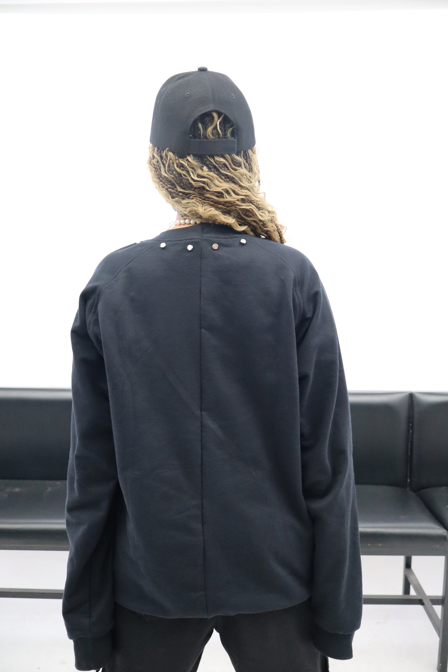 707 A. Screw-Studded Denim Cap