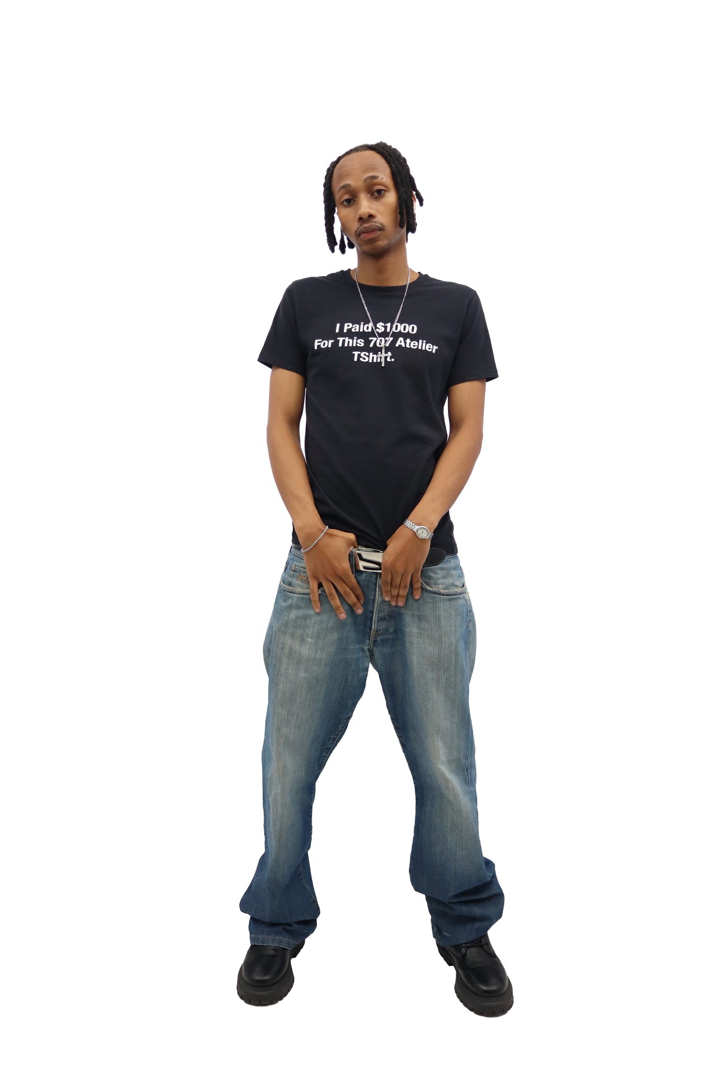 "$1000 T-Shirt" Close-Fit T-Shirt